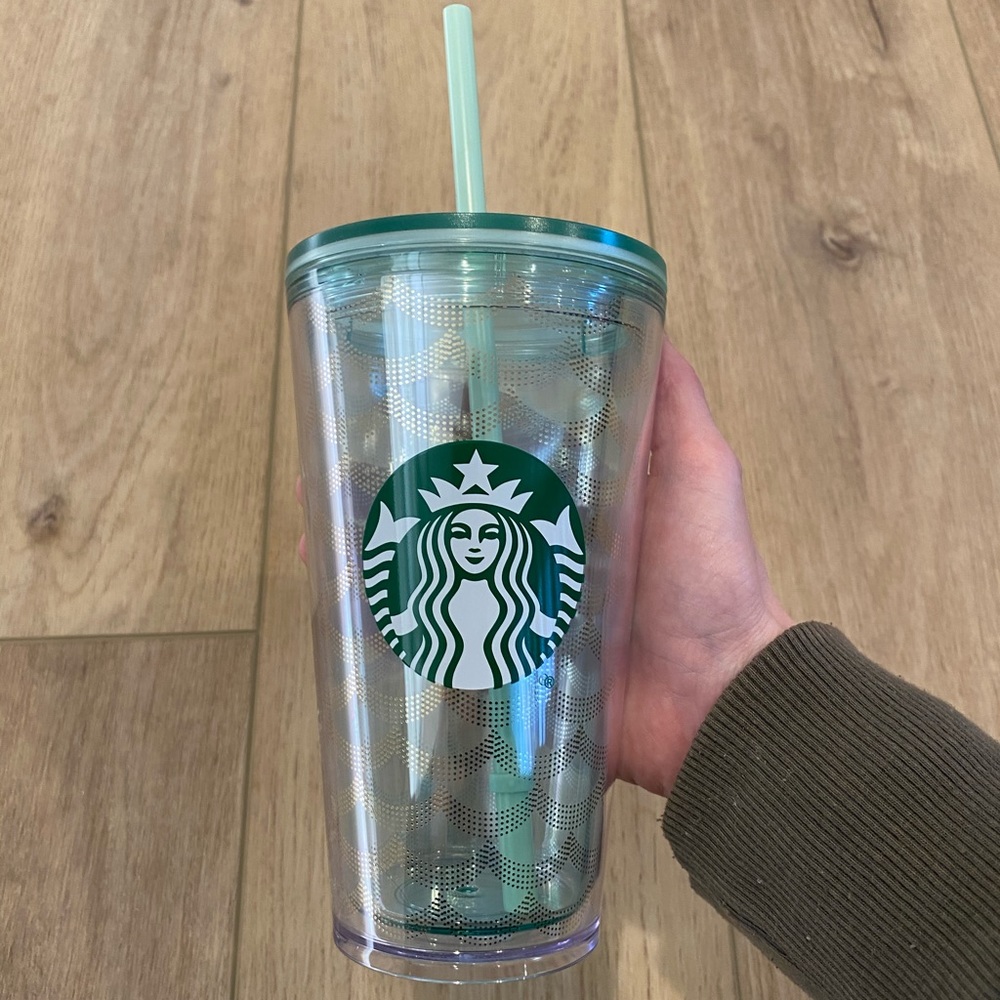 Starbucks Mermaid iridescent 16oz Tumbler